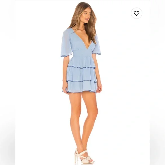 Lovers + Friends | Dresses | Lovers Friends Blue Mini Dress Xxs